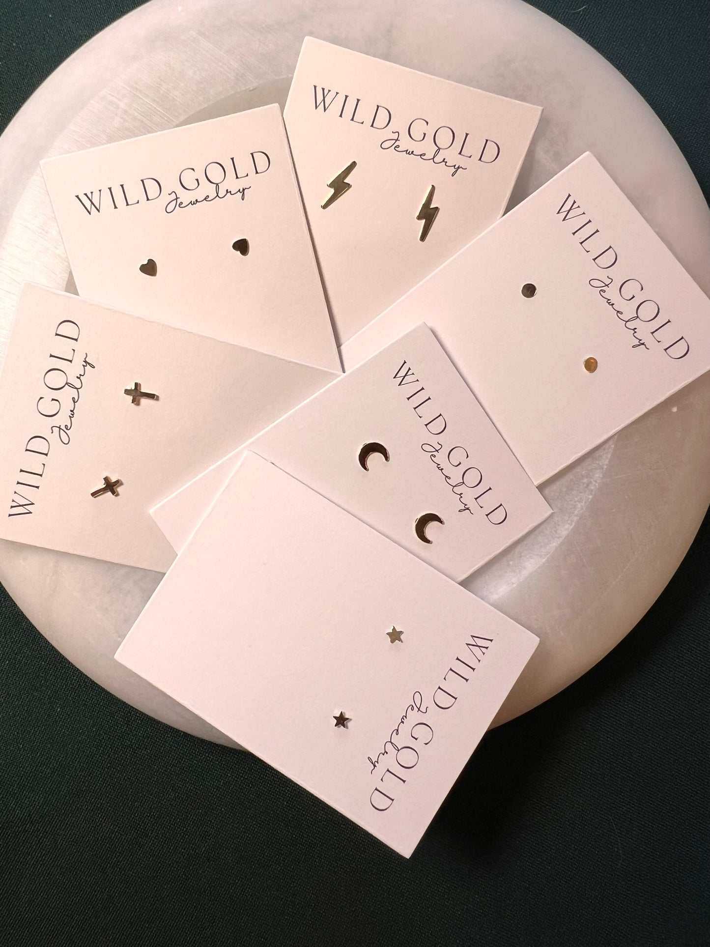 Moon Studs