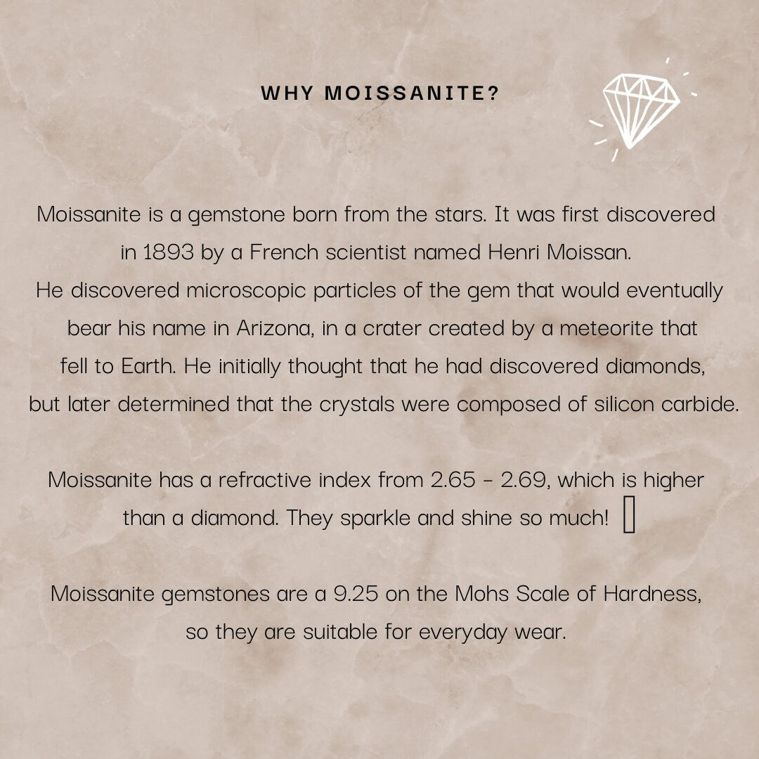 Oval Moissanite Wedding Band | Yellow Gold Unique Half Eternity Wedding Band | Vintage Stacking Ring | Matching Bridal Promise |Gift for Her