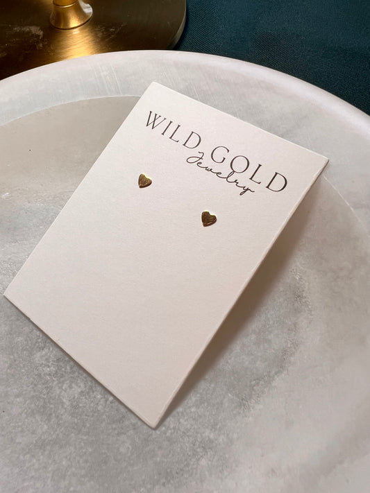 Heart Studs