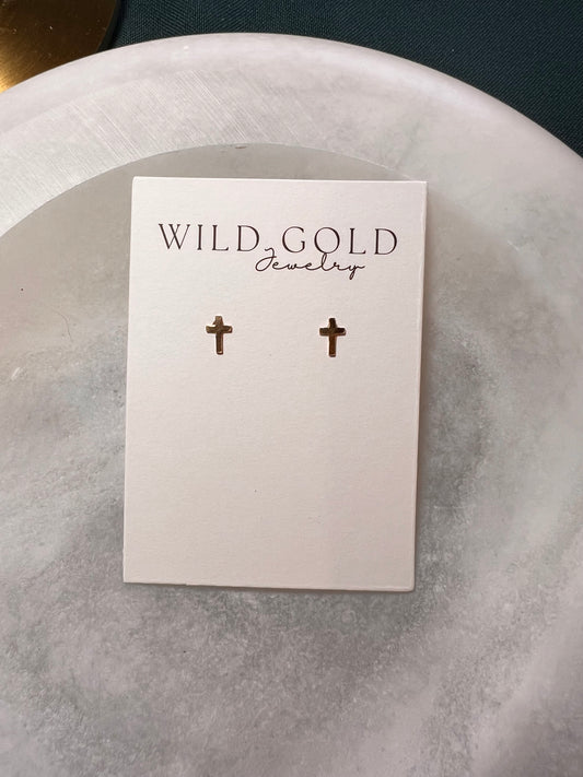 Cross Studs