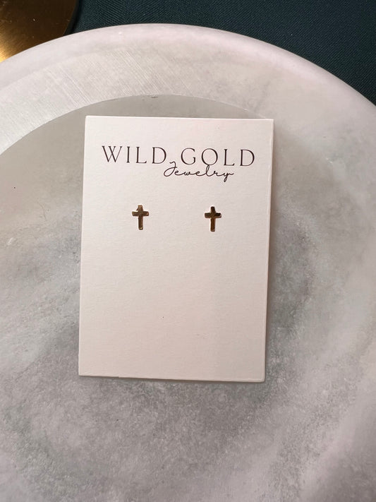 Cross Studs