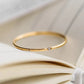 18K Gold Ring, Minimalist Diamond Engagement Ring For Woman, Dainty Gold Ring,Tiny Ring,Thin Ring, Stacking Ring,Statement Ring,Wedding Ring