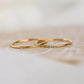 18K Gold Ring, Minimalist Diamond Engagement Ring For Woman, Dainty Gold Ring,Tiny Ring,Thin Ring, Stacking Ring,Statement Ring,Wedding Ring
