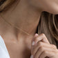 18K Gold Dainty Satellite Necklace | Beaded Necklace | Gold stainless steel necklace | Water, Tarnish Resistant Chain | gift for her