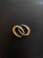 Oval Gold Hoop Earrings| Teardrop Hoop Earrings | Gold Plated Hoops | Chunky Hoop Earrings | Large Gold Hoop Earrings