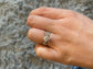 14K Solid Gold Open Spike Ring | 14K Real Gold Open Claw Ring | Dainty Stacking Rings | Real Gold Jewelry for Women | Gift for Her