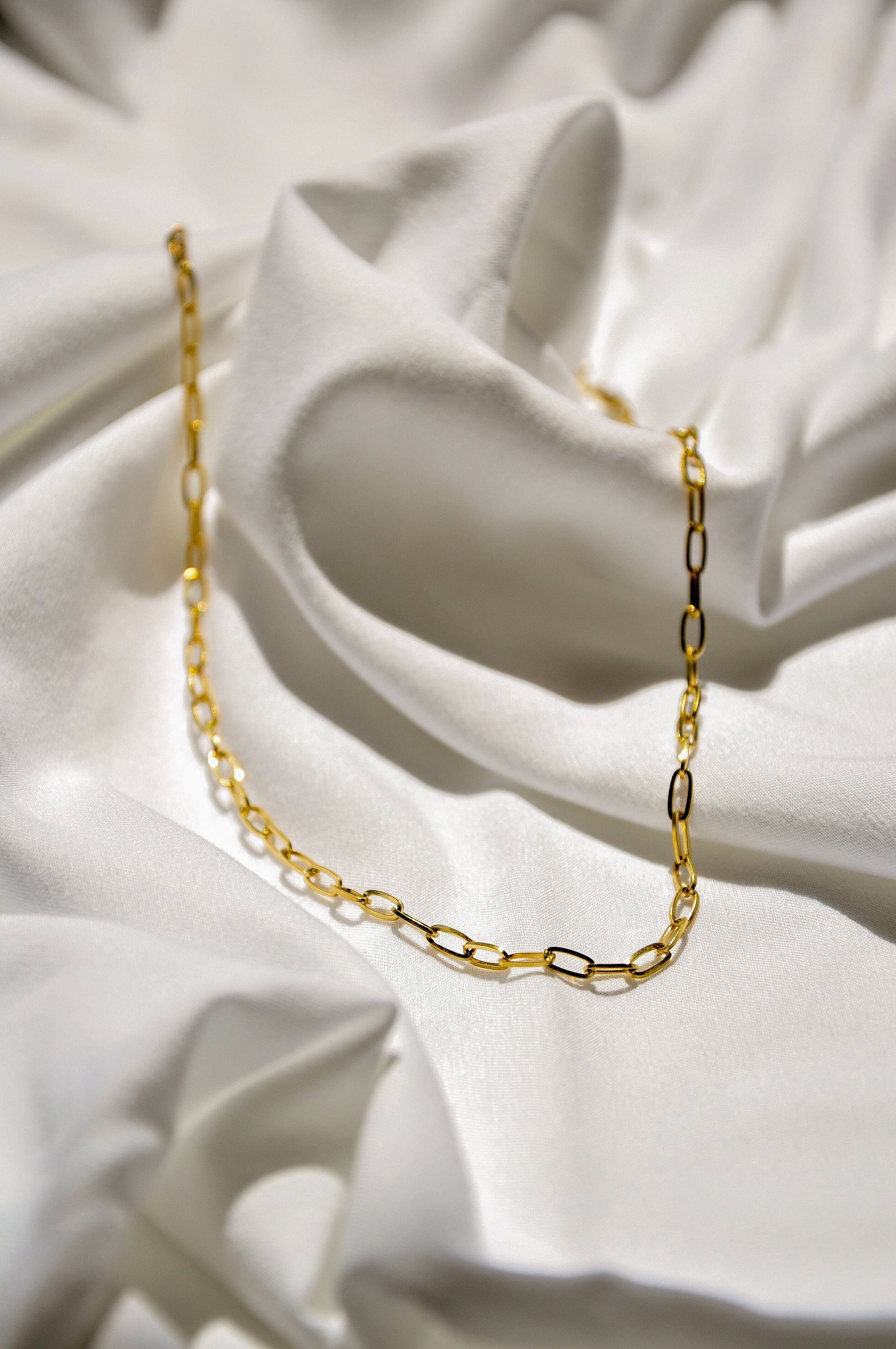 Gold Minimal PaperClip Chain Bracelet | Everyday Jewelry |Delicate Gold Bracelet |Matching Bracelet Necklace |Gift for her | Bridesmaid Gift