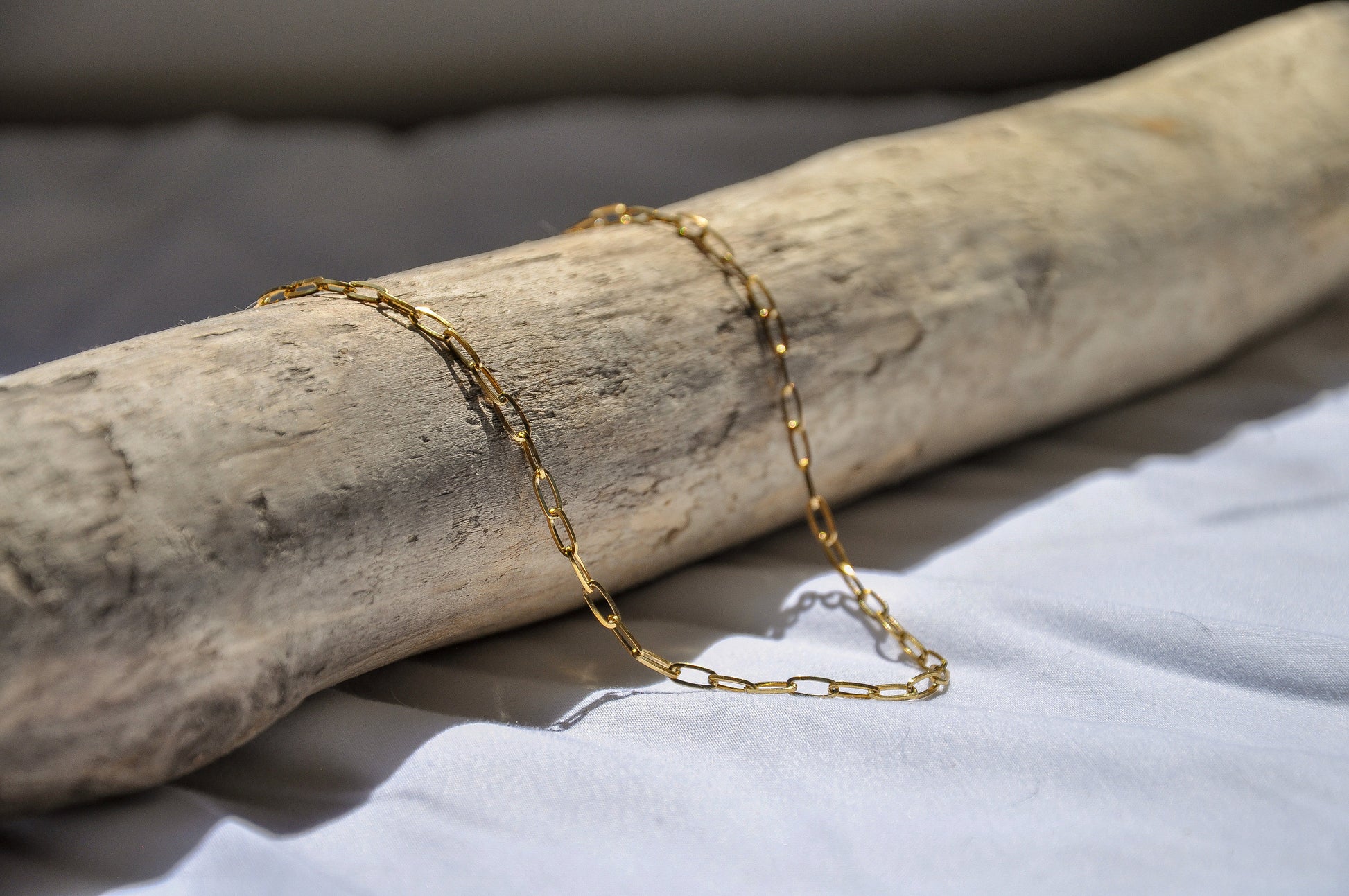 Gold Minimal PaperClip Chain Bracelet | Everyday Jewelry |Delicate Gold Bracelet |Matching Bracelet Necklace |Gift for her | Bridesmaid Gift